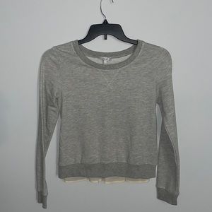 Delia’s Sweater with Ruffled Back - Size S